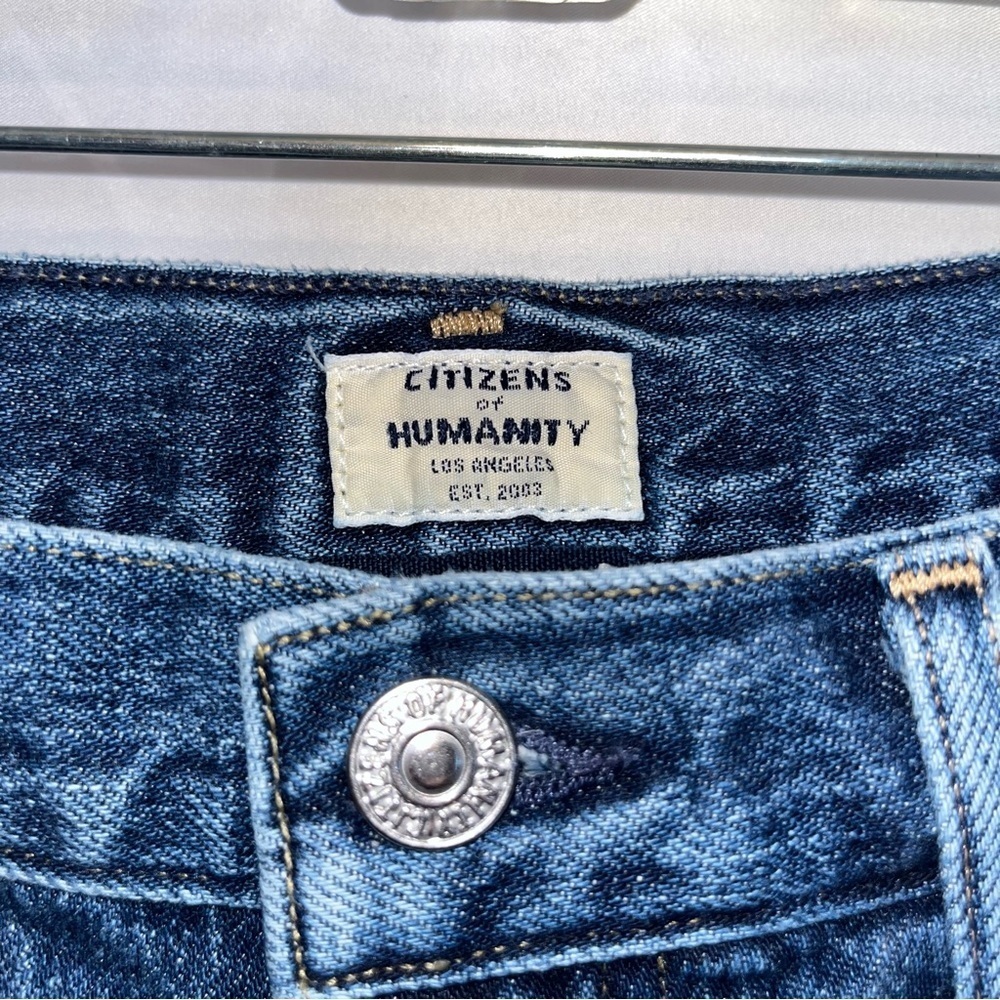 Citizens of Humanity Liya High Rise Classic Fit Crop Jeans - Picture 10 of 13
